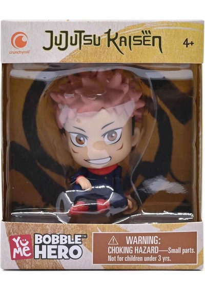 Yume Toys Jujutsu Kaisen Bobble Hero Serisi Figür Yuji Itadori 11280