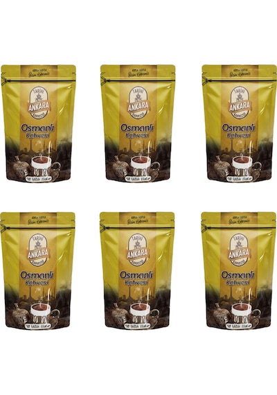 Tarihi Ankara Osmanlı Kahvesi 200 Gr X 6 Adet Öğütülmüş