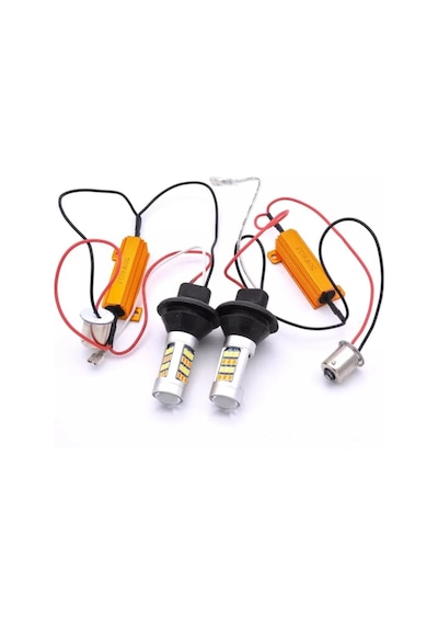 Far içi 1156 Drl LED Sinyalli Gündüz Ledi