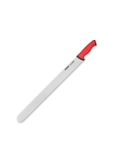 Pirge Duo 34112 Döner Bıçağı 55cm Kırmızı Saplı Bıçak 34112 Siyah