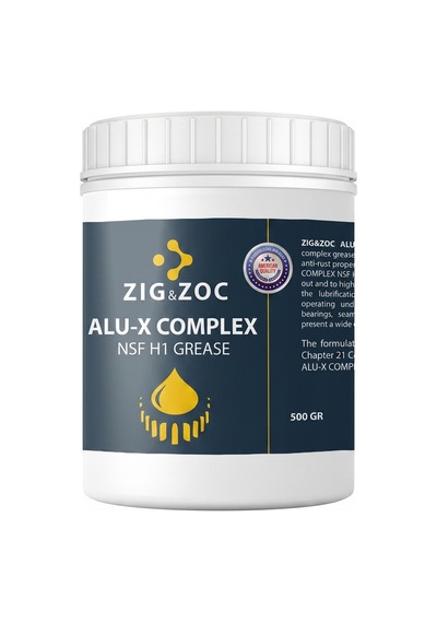 Zıg&zoc Alu-x Nsf H1 Alüminyum Complex Gres - 500 Gr