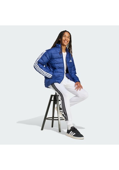 Adidas Essentials Climawarm 3-stripes Sentetik Dolgulu Erkek Mont Jm8354 Mavi