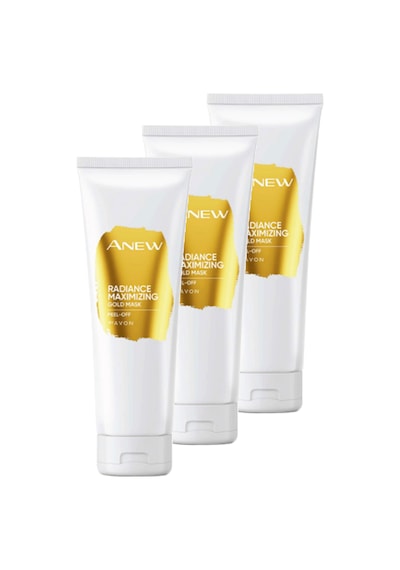 Anew Radiance Maximising Gold Yüz Maskesi 75 Ml. Üçlü Set