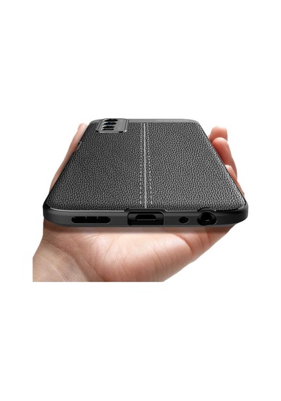 Vivo Y11S Kılıf Zore Niss Deri Desenli Silikon Kılıf