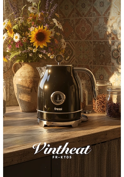 Fressi FR-KT05 1.7 L Isı Göstergeli Retro Kettle