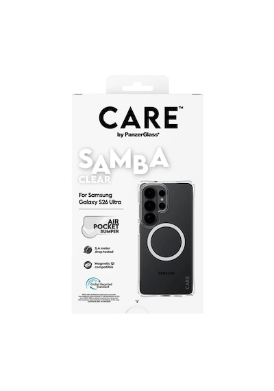 Panzerglass Care Samsung Galaxy Uyumlu  S26 Ultra Samba Qı Şeffaf Kılıf