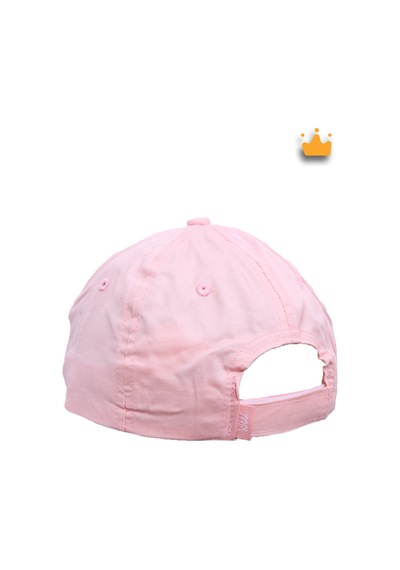 Kitti 4-8 Yaş 52cm Kız Çocuk Ayarlanabilir Konfeti Desen Şapka Kep Kasket Y820009 Pembe