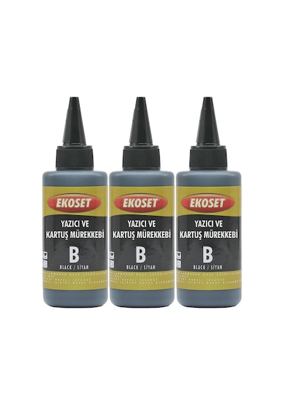 Ekoset Canon G1410 G2410 G3410 G4410 Uyumlu Siyah Mürekkep 300 ML