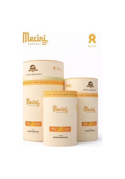 Tarihi Mardin Kahvecisi Portakallı Merini Kahvesi 250 Gr Geleneksel
