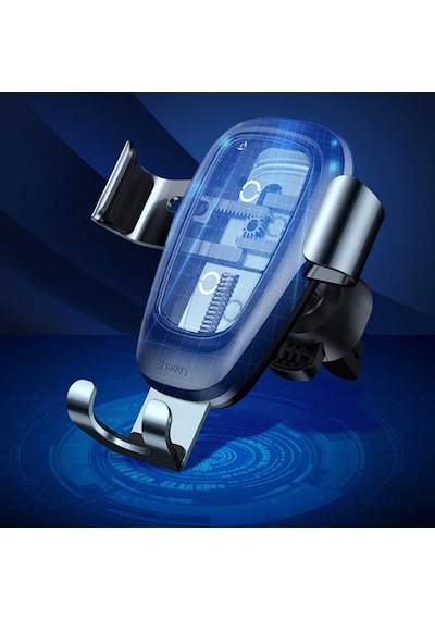 Baseus Gravity Metal Wireless Kablosuz Araç Şarj Tutucu Wxyl-B0A (489845123)