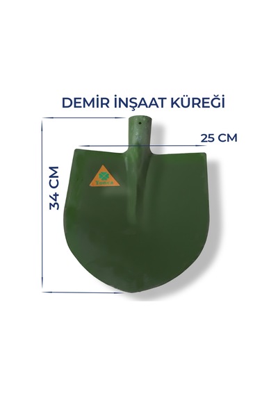 Dayanıklı Demir İnşaat Küreği Ergonomik Yapı Kolay Kullanım Ve Uzun Ömürlü Sap Hariçtir.