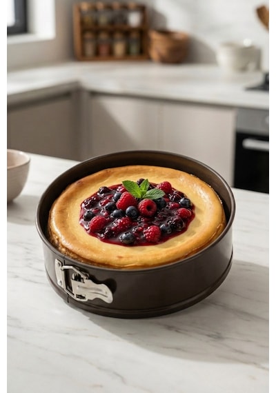 Cooker 20 Cm Kelepçeli Kek Kalıbı Ckr3562 Kahverengi