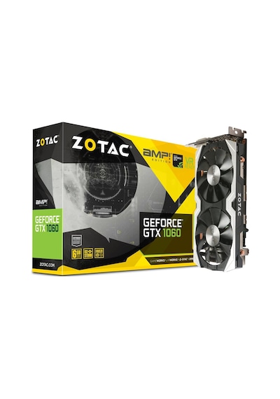 Zotac NVIDIA GeForce GTX 1060 AMP! Edition 6 GB 192 Bit GDDR5 Ekran Kartı