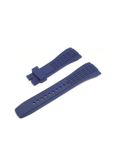 Seiko Velatura Uyumlu Slikon Saat Kordonu - Lacivert