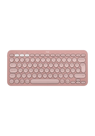 Logitech 920-011861 Q Tr Pebble Keys 2 K380s Bluettoth Pembe Kablosuz Klavye