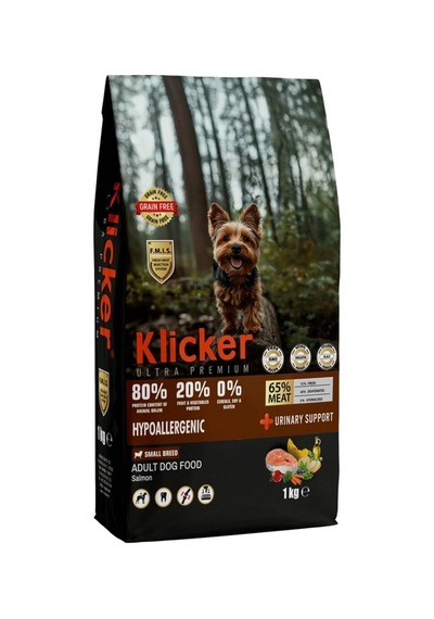 Mini Irk Yetişkin Köpek Maması Somonlu 1 Kg