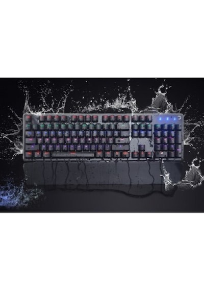 Gamepower Calypso Kırmızı Switch Kablolu Rainbow Optik Mekanik Oyuncu Klavye