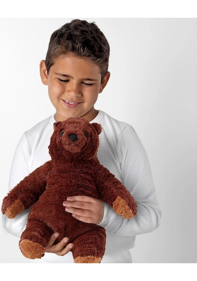 Ikea Djungelskog Peluş Oyuncak 28 Cm Kahverengi - Koyu Kahverengi