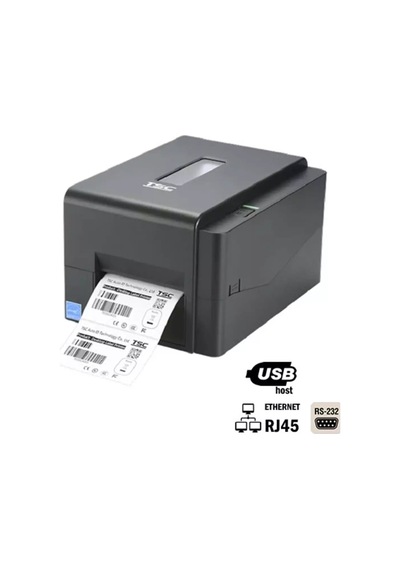 Tsc Te210 203dpı Termal Transfer Seri+usb+eth Barkod Yazıcı Ribonlu Kullanım