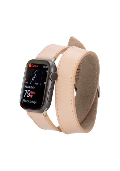 Apple Uyumlu  Watch Deri Kordon 42-44-45mm Dt Nu1