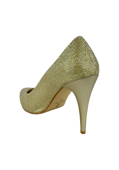 Matzeliger Mzg1176 Altın Kadın İnce Topuklu Stiletto