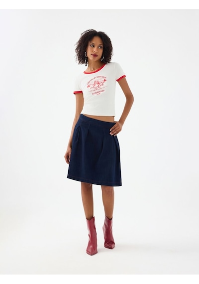 Loft Regular Fit Kadın Etek Lf2041220 Q1.v1 Denim