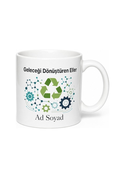 Plastik Sektör Analizi Polimer Teknolojisi Geri Dönüşüm Ambalaj Sanayi Baskılı Kupa Hediye Bardak Beyaz / Çok Renkli