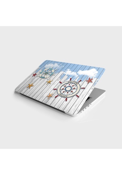 Laptop Sticker Notebook Pc Kaplama Etiketi Denizci