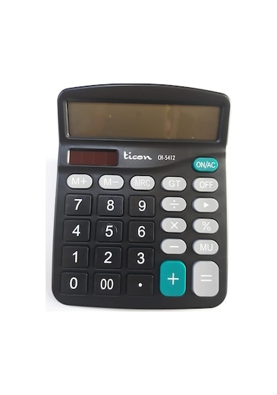 Ticon CH-5412 12 Haneli Hesap Makinesi