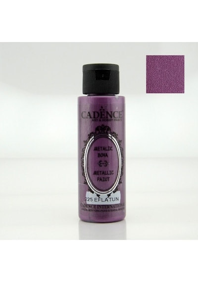225 Eflatun 70Ml Metalik Boya
