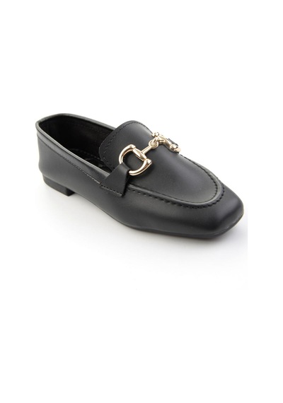 Siyah Kadın Loafer Ayakkabı K01360060009