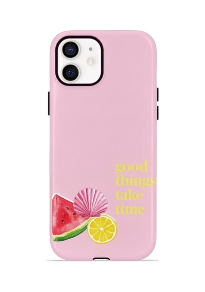 Apple iPhone Uyumlu 11 Vorian Çift Katmanlı Magsafe Kılıf Good Things Fruit Corner