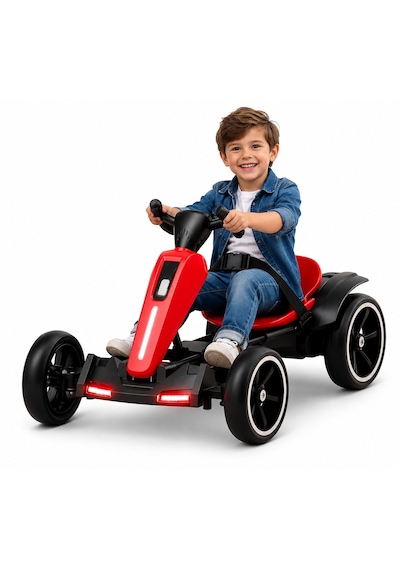 Go-kard Uzaktan Kumandalı 12 Volt Akülü Araba Kırmızı