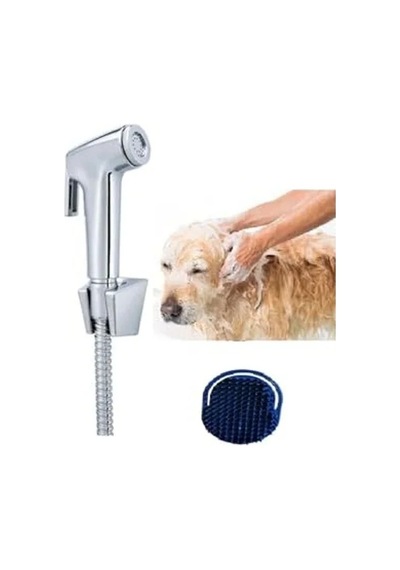 Kedi Ve Köpek İçin Yıkama Seti, Sprey El Duşu Ve Yıkama Tarağı 0