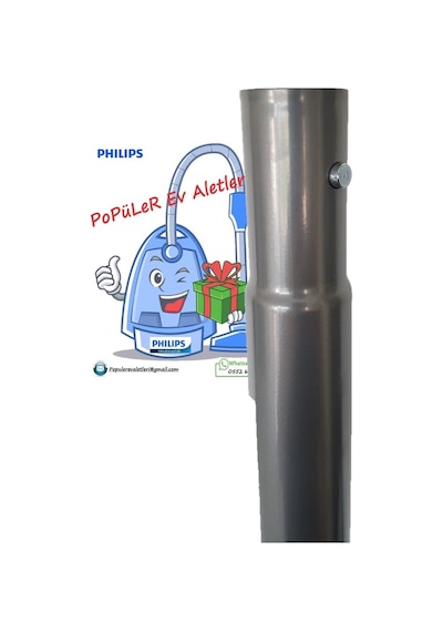 Philips Uyumlu Fc8766 Çelik Teleskopik Boru