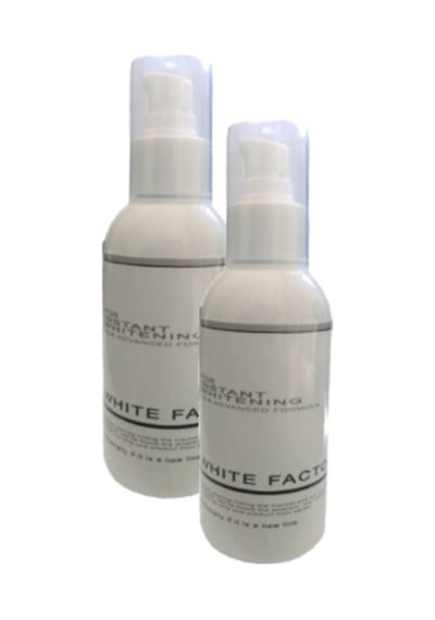 White Factor Cilt Beyazlatıcı Masaj Bakım Kremi 120 Ml 2 Adet - Seri 1