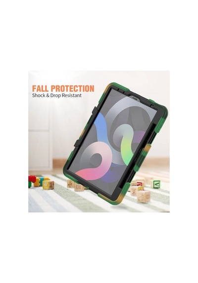 Apple İpad Pro 11 2020 Kılıf Griffin Tablet Kapak - Kamuflaj Arka Kapak
