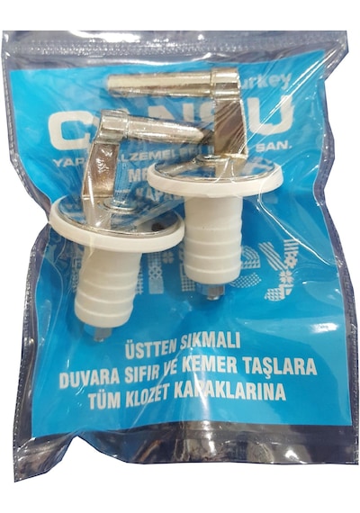 Tuvalet Metal Klozet Kapağı Montaj Vidası Üsten Sıkıştırmalı Tuvalet Metal Klozet Kapağı Montaj Vidası Üsten Sıkıştırmalı