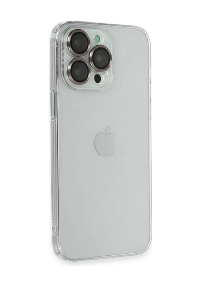 Newface Apple İphone 13 Pro Kılıf Luko Lens Silikon -yeşil