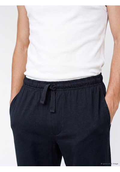 Lc Waikiki Lc Waıkıkı Lacivert Regular Fit Erkek Pijama Altı
