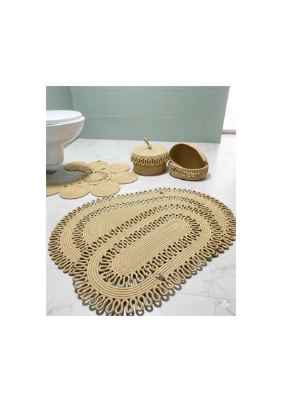 Jüt,hasır,banyo Takımı,banyo Paspası, Paspas Takımı,makyaj Sepeti,banyo Kovası,klozet Paspas, Bambu Bambu