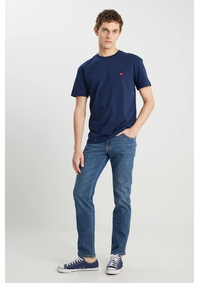 Relaxed Fit Small Logo T-shirt Navy Navy