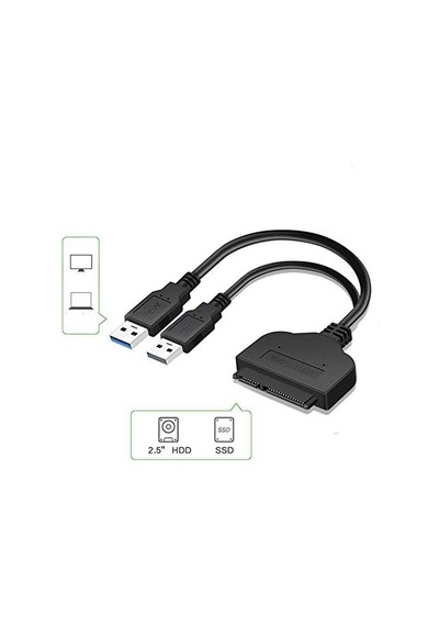 4537 Usb 3.0 2.5' Inç Sata Ssd Hdd Hard Disk Çevirici Dönüştürücü Adaptör Kablosu