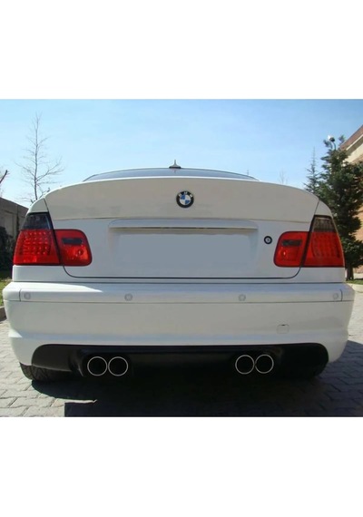 BMW 3 Serisi E46 Csl Spoyler Bagaj Üstü Piano Black Abs Plastik S