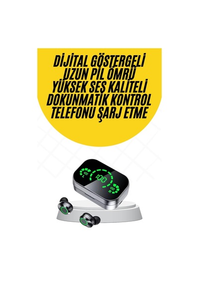 Astraltech Kablosuz Bluetooth Kulaklık Çift Telefon Destekli Su Geçirmez