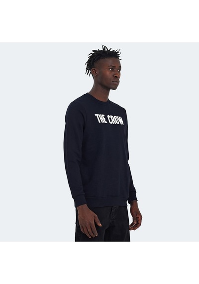 The Crow THE CROW Erkek  Lacivert Sweatshirt