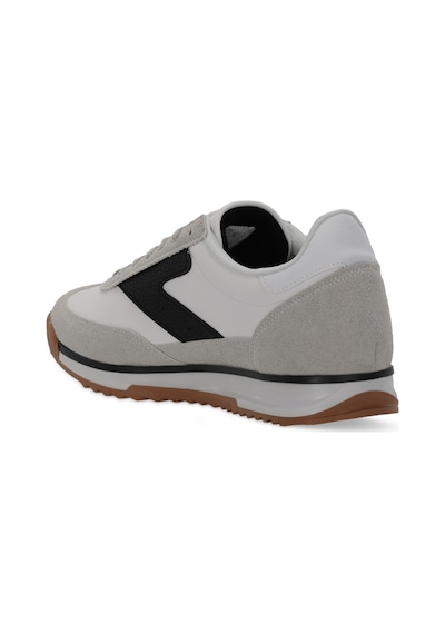 Slazenger OASIS I Erkek  Gri / Beyaz Günlük Spor Ayakkabısı