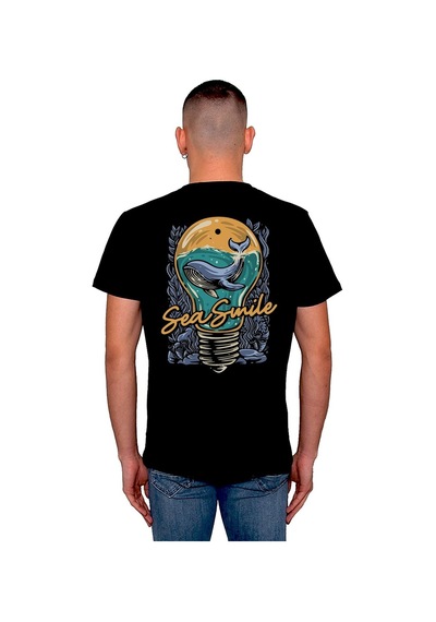Sea Smile Deniz Gülücük Balina Whale Tişört Unisex T-shirt 001