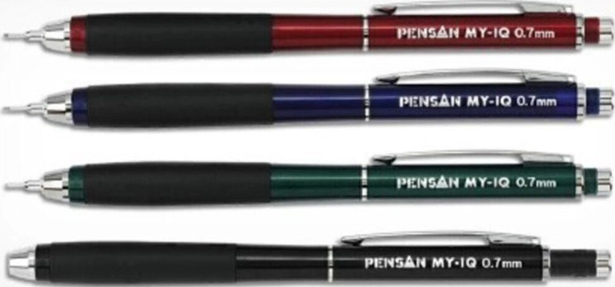 My Iq Next 0.7 Mm Koyu Renkler Siyah Kalem Siyah
