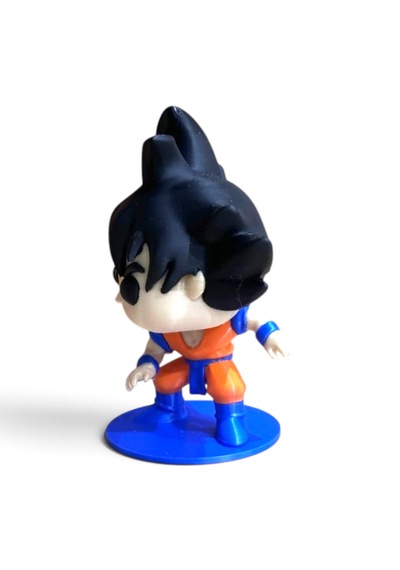 Goku Temalı 3d Figürü